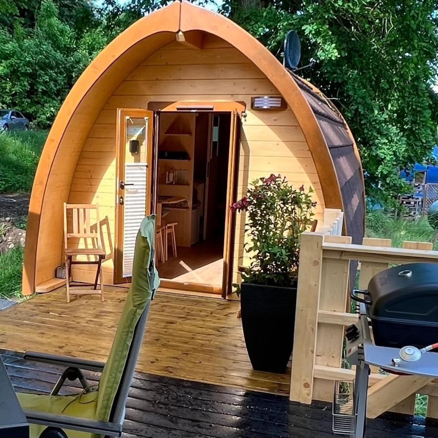 Tiny House Carlos - Zauberhaftes Camping-Pod Stuer المظهر الخارجي الصورة