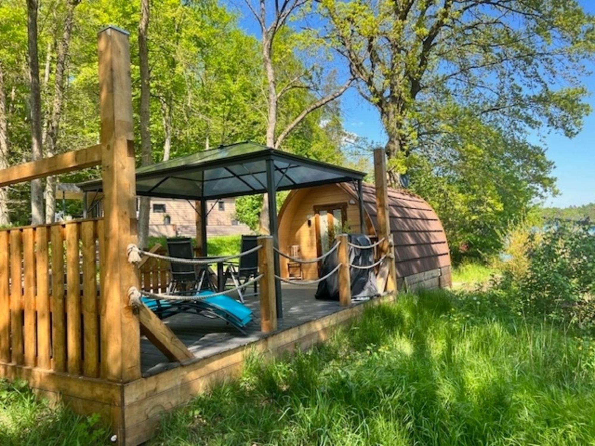 Tiny House Carlos - Zauberhaftes Camping-Pod Stuer المظهر الخارجي الصورة